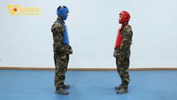 练起来很爽的动作,练自由搏击超帅第一视角