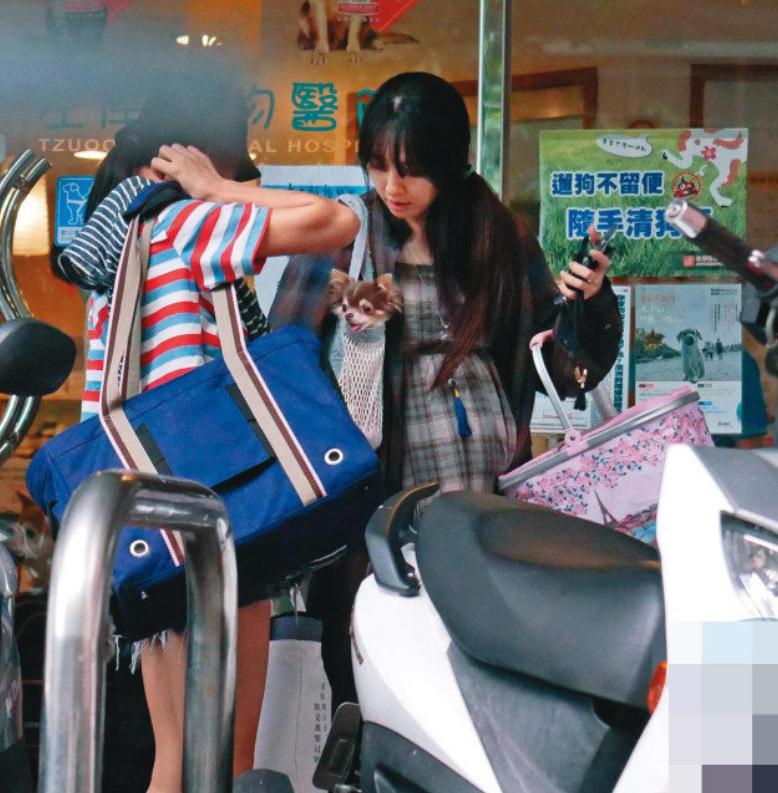 郭碧婷几岁挺孕肚逛街,郭碧婷小腹微凸疑怀孕