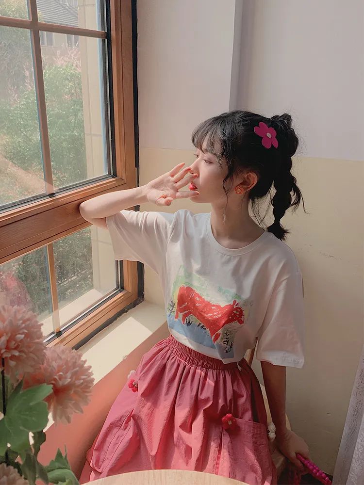 bm风穿搭短袖,bf风夏季短袖