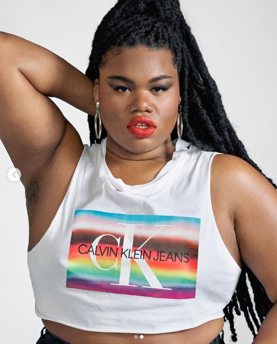 CK启用黑人变性大码同性恋模特，政治正确还是审美解放？