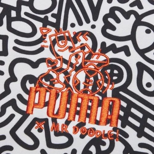 puma新款涂鸦红蓝两个配色,puma新出的联名