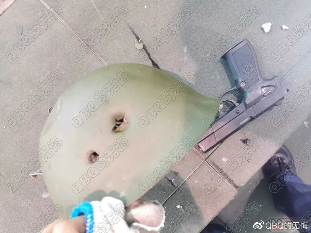 gk80钢盔现在还服役吗,80式钢盔实弹测试