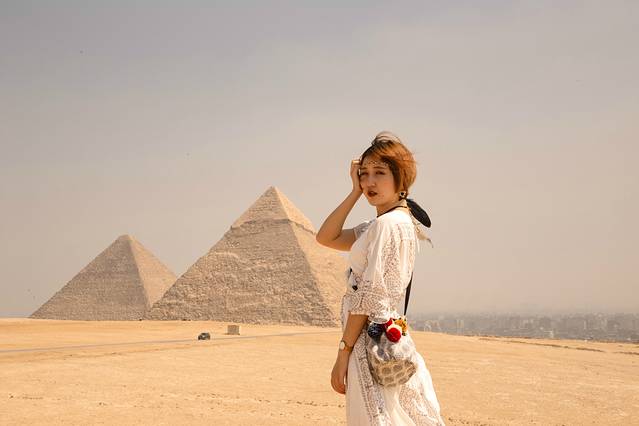 手绘埃及沙与海中的奇迹，我的流浪者之歌