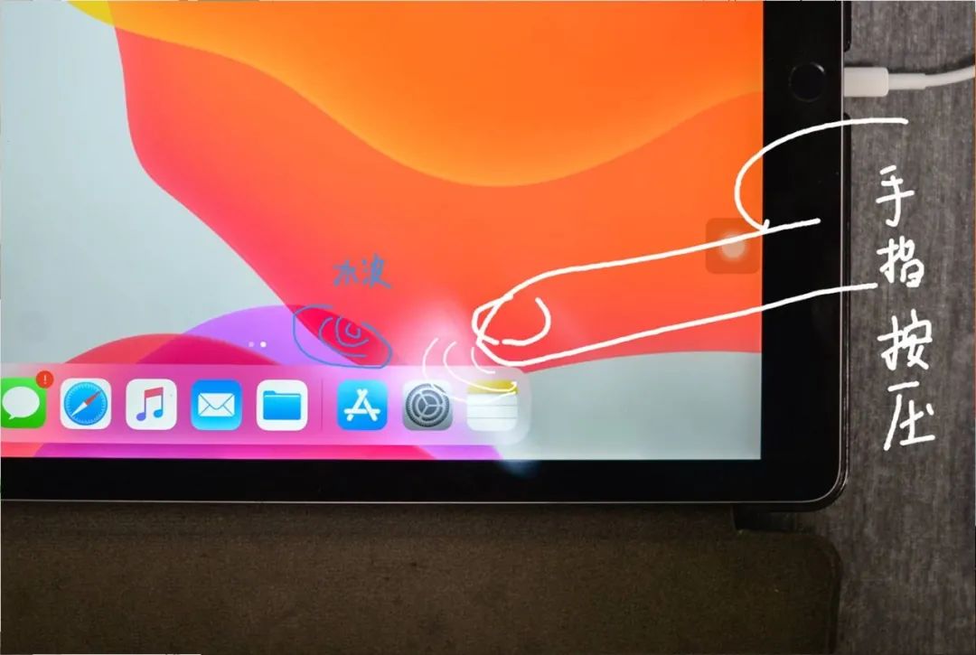 二手ipad水波纹,二手小ipad