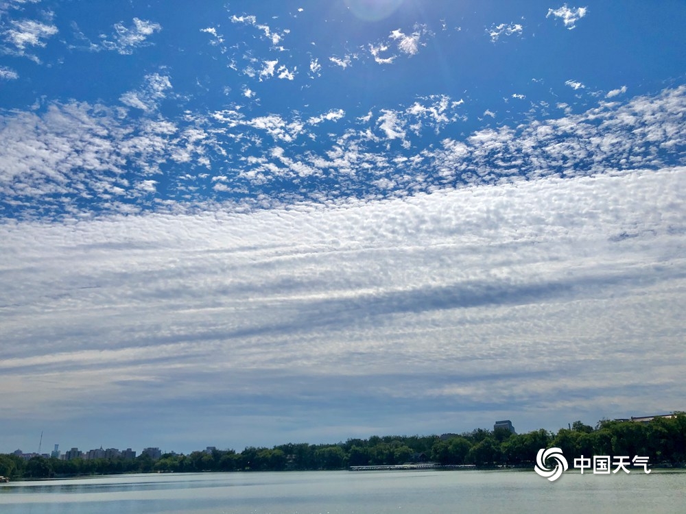 抬头看蓝天风和日丽,抬头看天空中下雨的感受