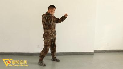 散打图文教学,散打动作教学左右直拳