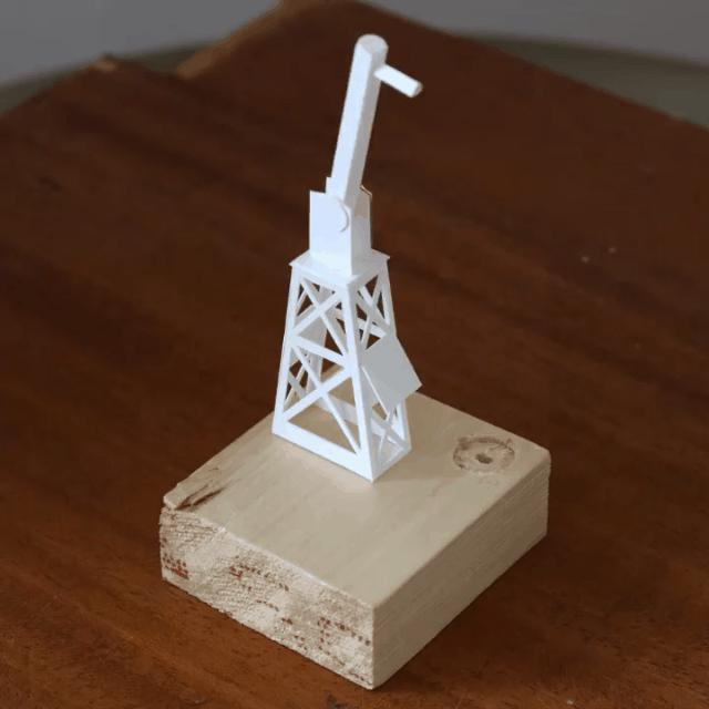 手工diy建筑模型,小丑回魂场景微缩模型手作