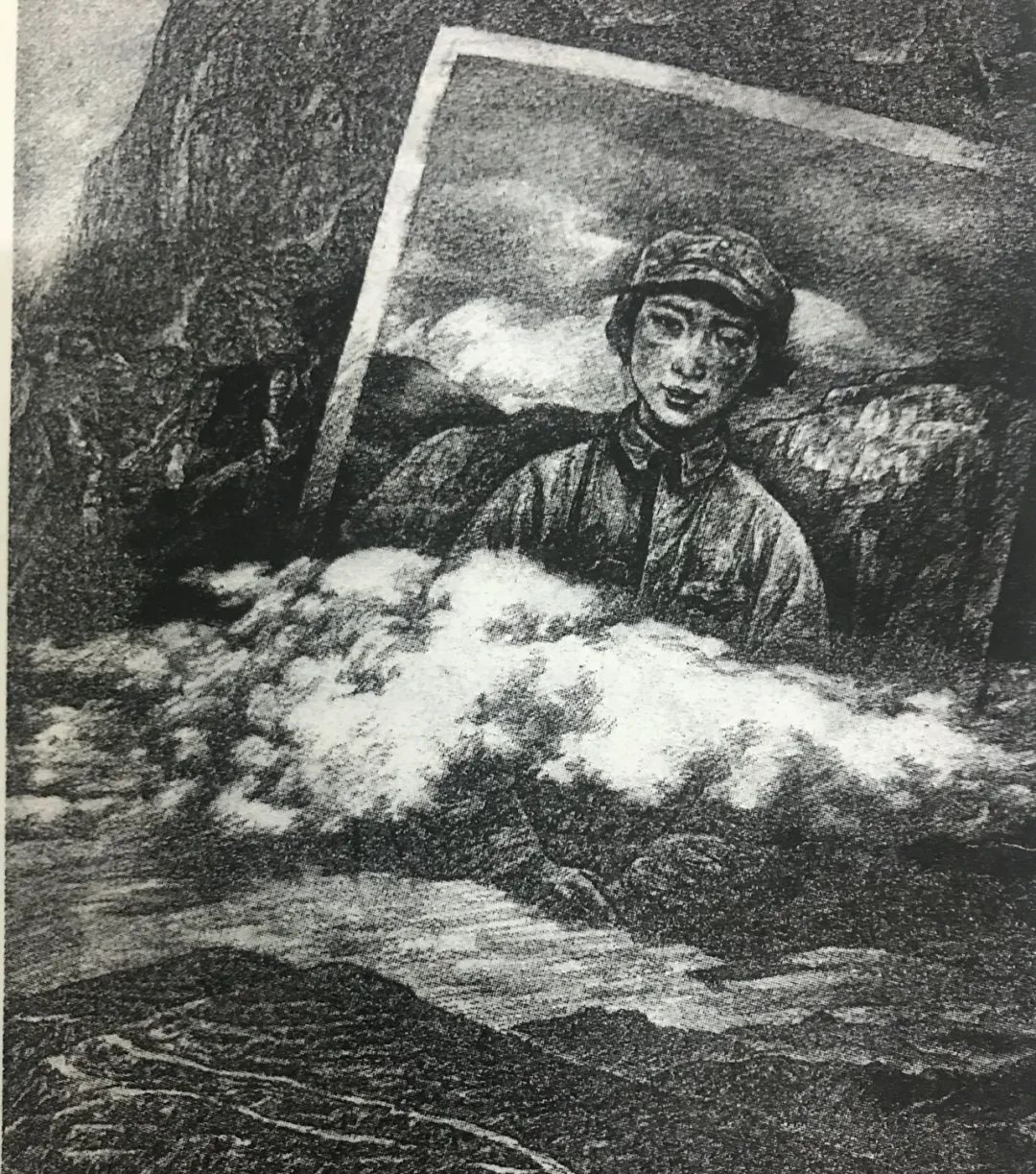 “有枪的留下，没枪的跳崖！”