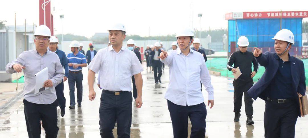 王龙强调研全县重点项目建设工作,县长杨兴涛调研重点项目建设工作