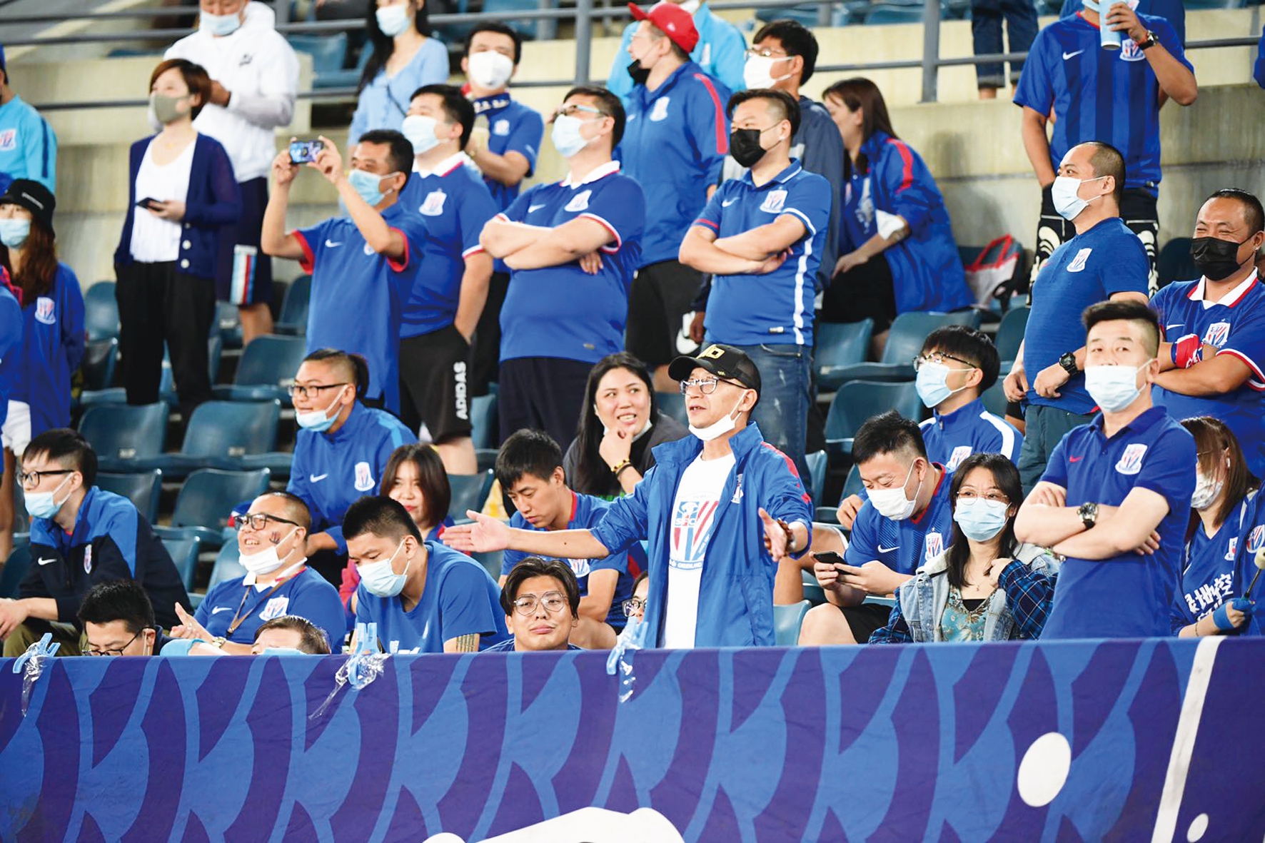 申花客场海港助威声,申花现场助威声