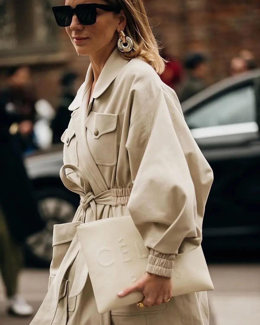 三款很有质感的风衣,今年最火的6款时髦风衣