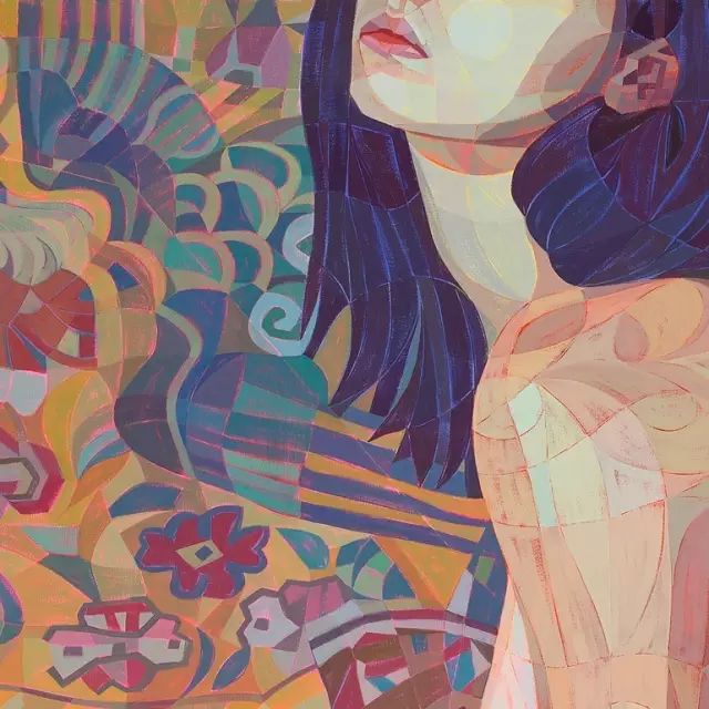 色彩斑斓彩铅画,色彩斑斓的彩铅画超级的美