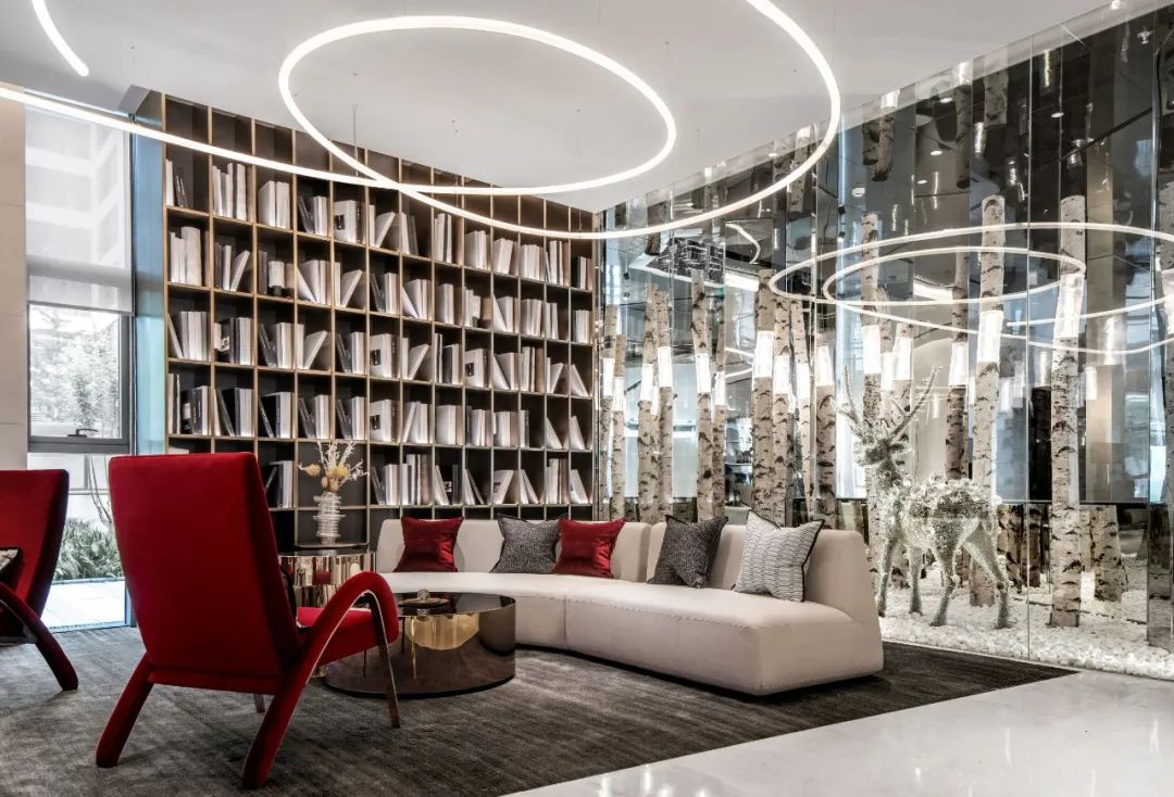 虚实相生万象天境|北京绿城和锦诚园售楼处