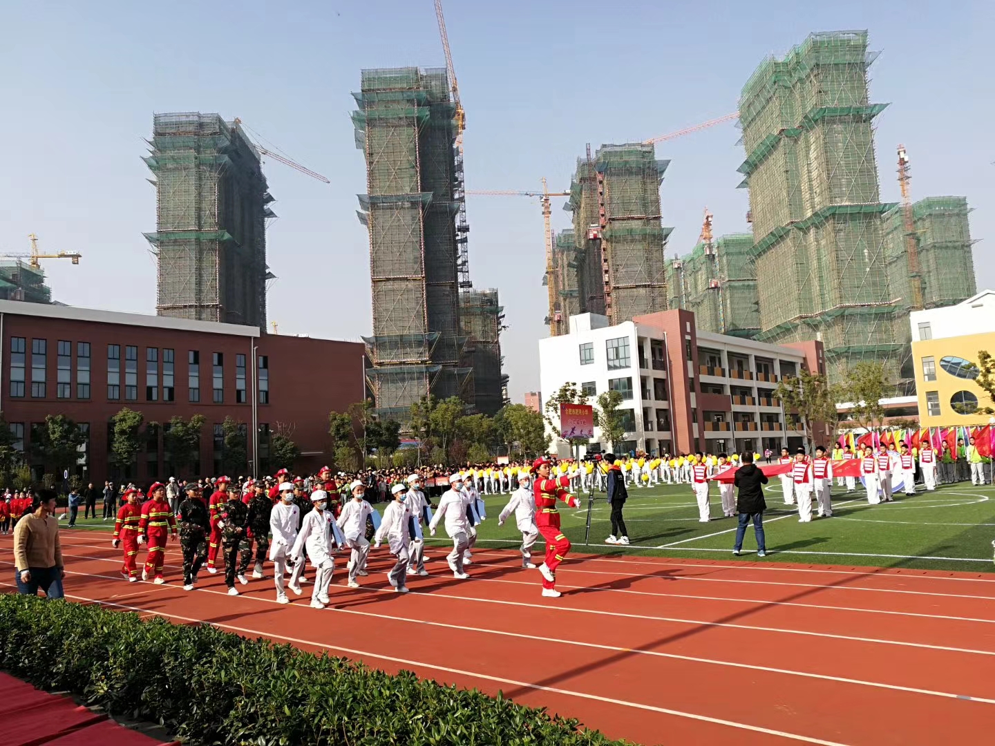 合肥市包河区中小学田径运动会,田径运动风采