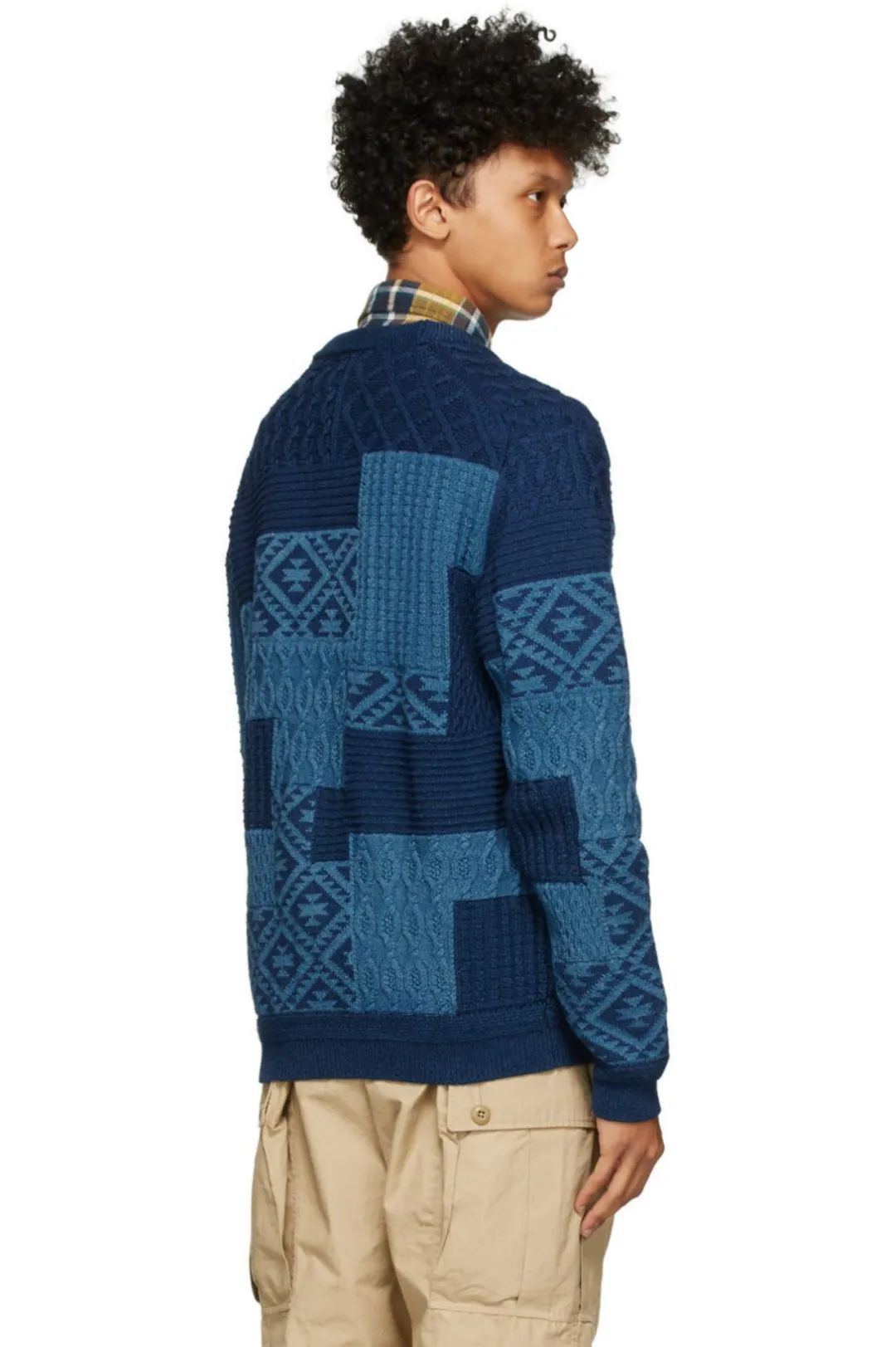 秋冬新款针织开衫女百搭撞色,秋冬必买的基础款针织开衫