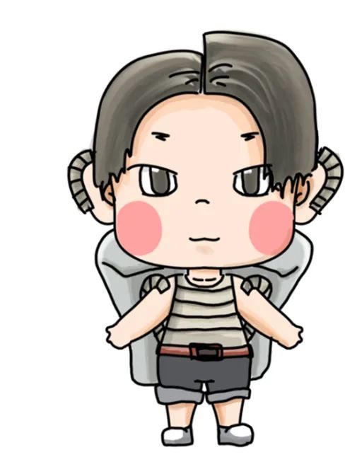 这也太好看了!00后帅气小哥哥将校园地标建筑拟人化,哪个是你的PICK?