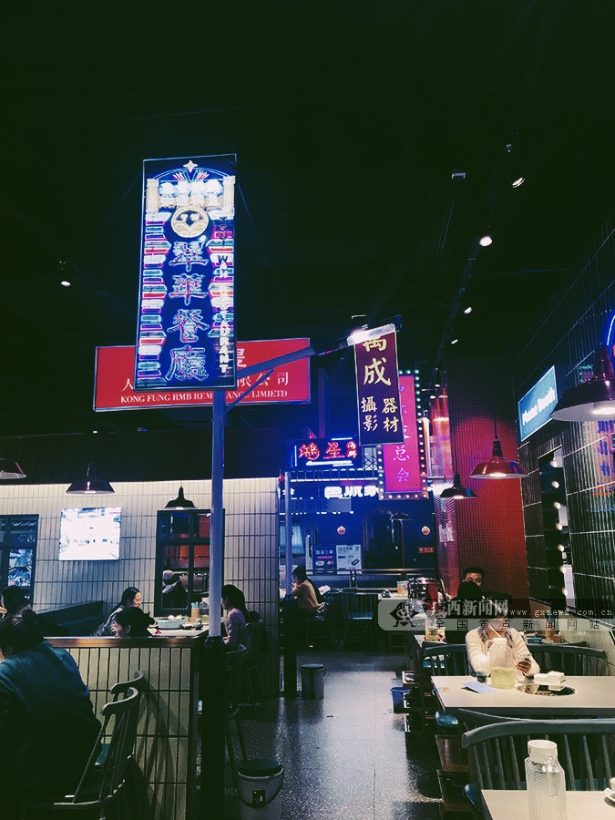 广东港风复古店铺,南宁复古港风视频