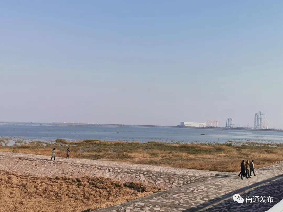 南通海岸线公园风景图,南通海滨风光带