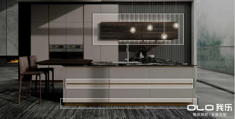 我乐橱柜的风格,我乐新中式整体橱柜
