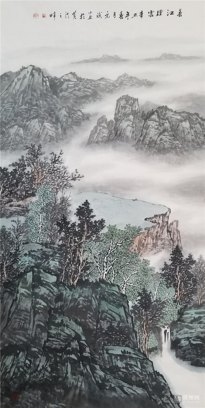 滨州书画家张元斌作品欣赏,滨州书画家作品