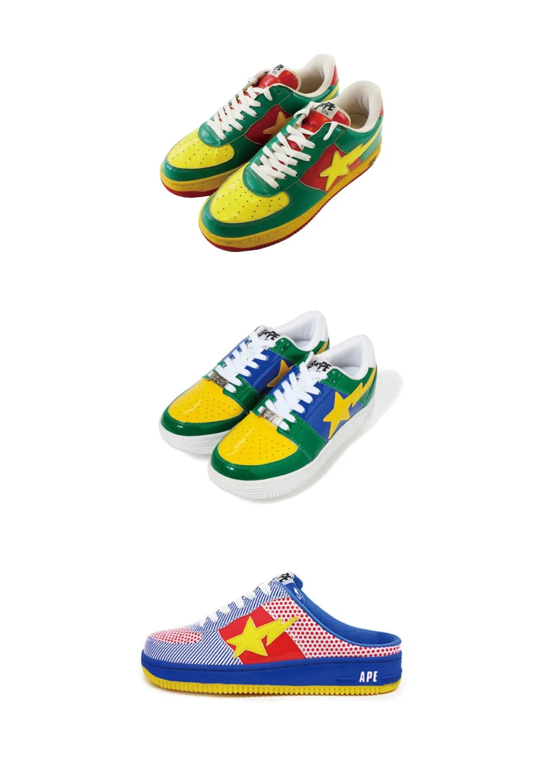 新款bape sta (bapesta翻新)