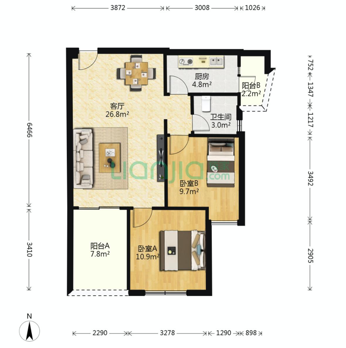 手握3000万,手握300万现金