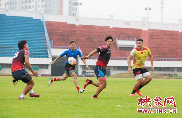 漯河杯橄榄球开幕式,漯河青少年橄榄球比赛直播