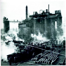 上世纪山东淄博工业发展史老照片,淄博工业区老照片