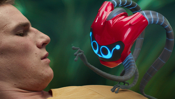 变形金刚对战外星生物,变形金刚挖地虎小队合体