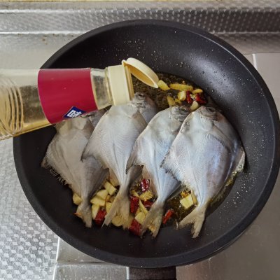 #我为奥运出食力#红烧鲳鱼