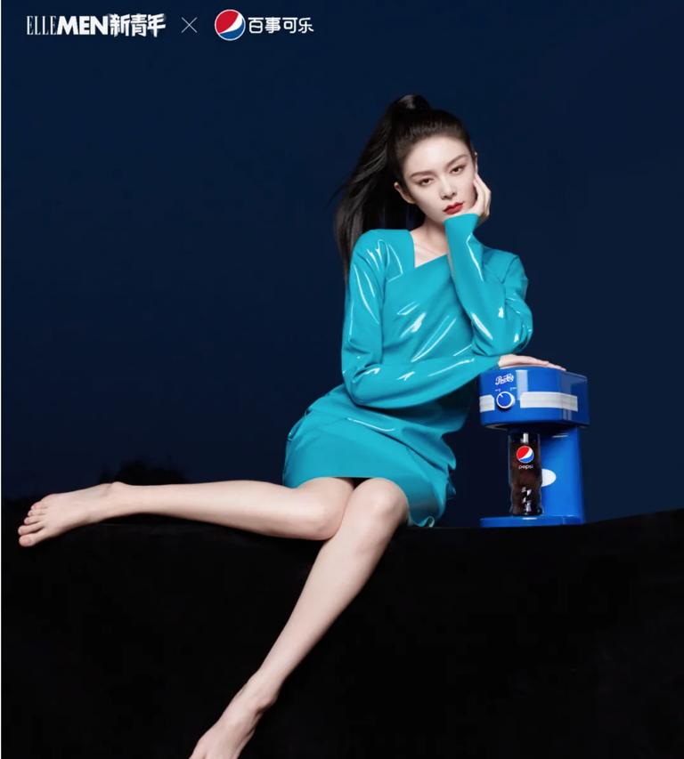 傅菁惊艳路人,不潮流不花钱傅菁