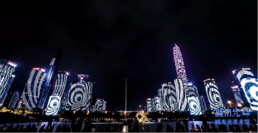 一场视觉盛宴灯光秀,一场视觉盛宴感受光与影的结合
