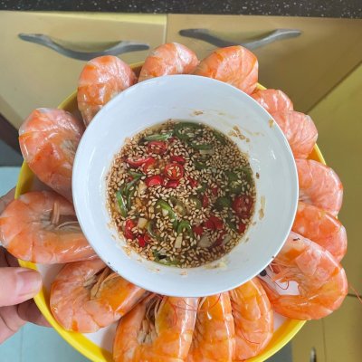 简单又好吃的白灼虾做法,白灼虾的家常做法网红