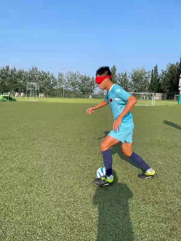 中国盲人足球夺冠,中国盲人足球第一人