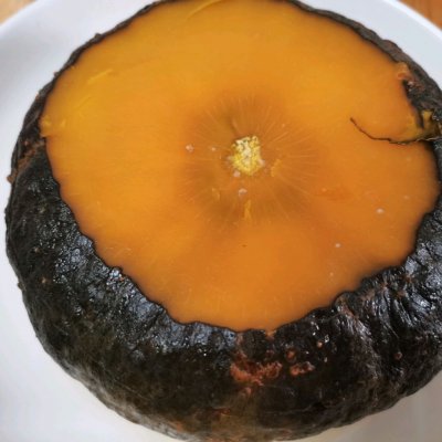 贝贝南瓜糯米饭年夜饭,贝贝南瓜红糖糯米饭教程