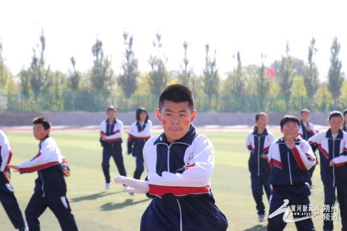 舞动青春炫我风采健美操,朔州元博中学健美操