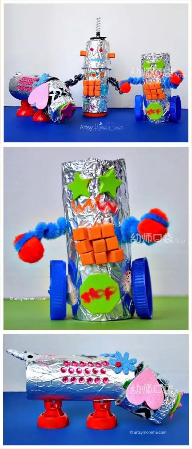 给孩子玩锡箔纸,亲子锡箔纸