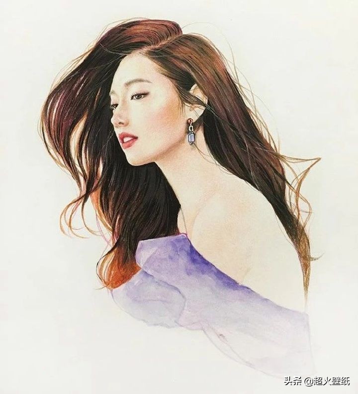 韩国高颜值小姐姐学了6年的绘画,却治愈了全网18万粉丝