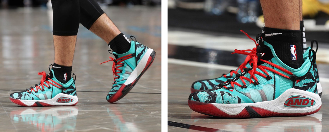 哈雷尔上脚球鞋锐步,nba上脚球鞋排行榜kd16