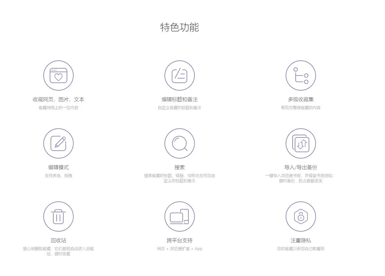 Pinbox-集网页收集和跨平台书签管理于一身的效率工具