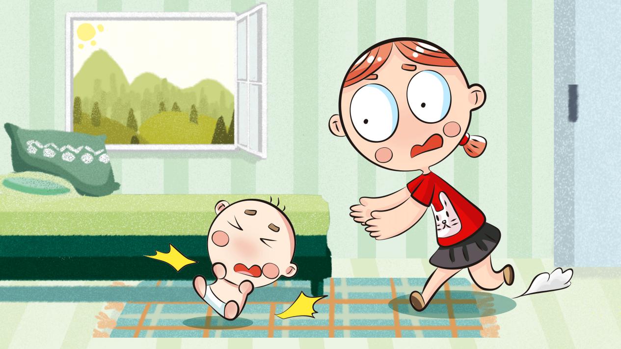 宝宝头部被撞击怎么判断有事没事,怕宝宝磕到墙上怎么处理