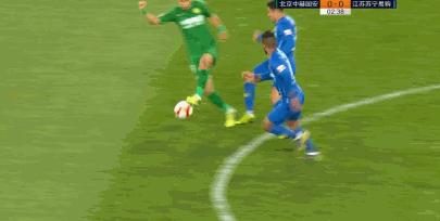 埃德尔苏宁比赛,埃德尔为苏宁进球