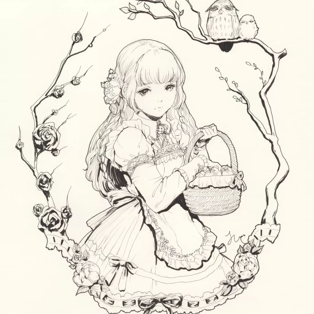 最难画最漂亮的公主,怎么画出优美的又好看的公主