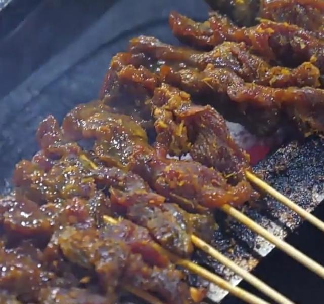 国外烧烤串,国外户外烤肉串