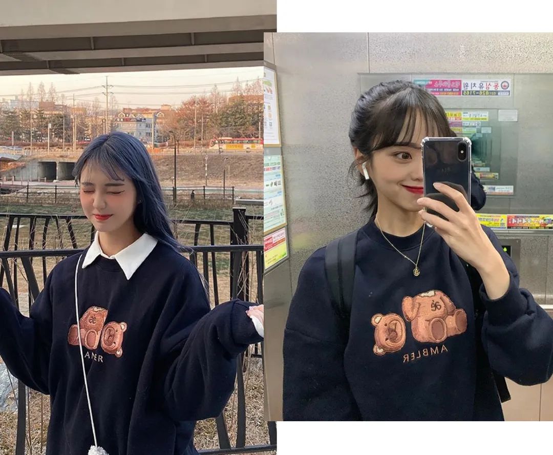 超好看的韩国原单卫衣,平价韩系卫衣推荐