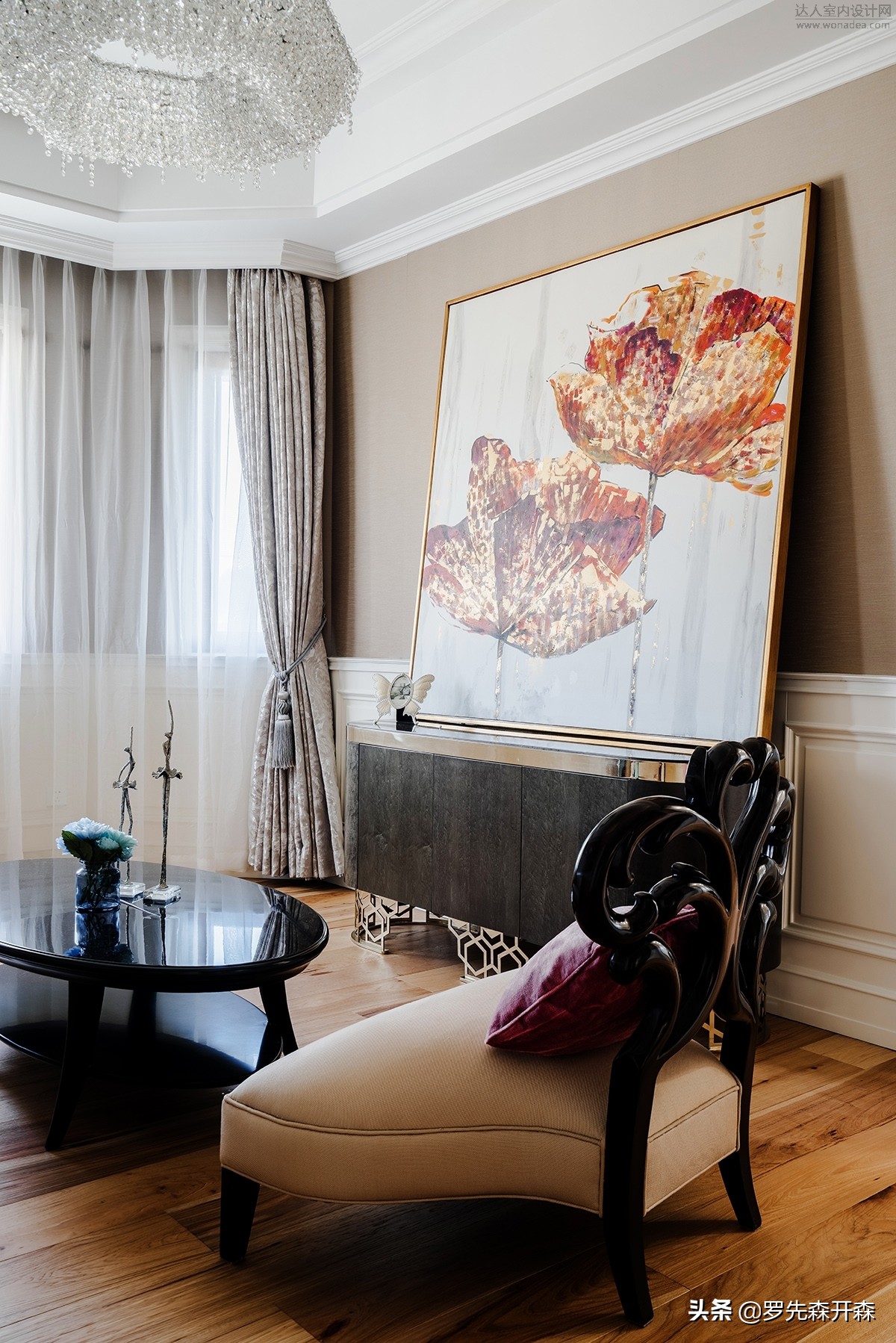 上海127平米轻奢装修效果图,上海140平新中式装修效果图