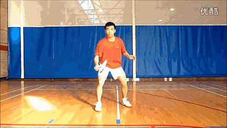 羽毛球步法基本功视频,羽毛球正手后场到前场步法
