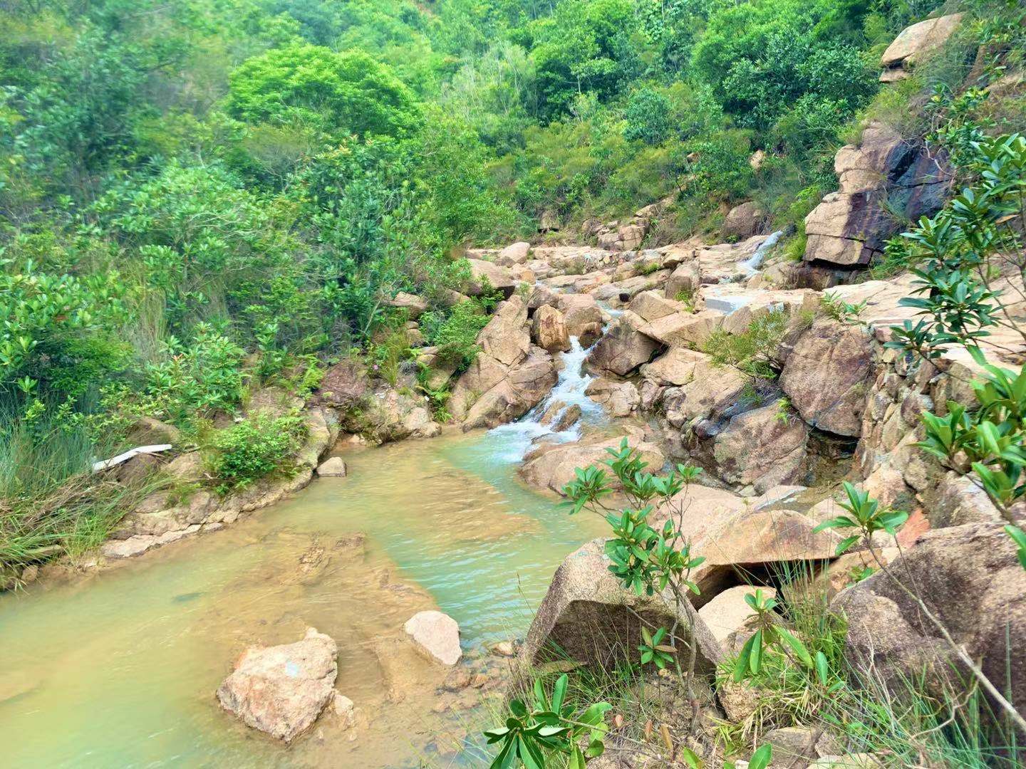珠海红花山小九寨沟,珠海南坑小九寨沟