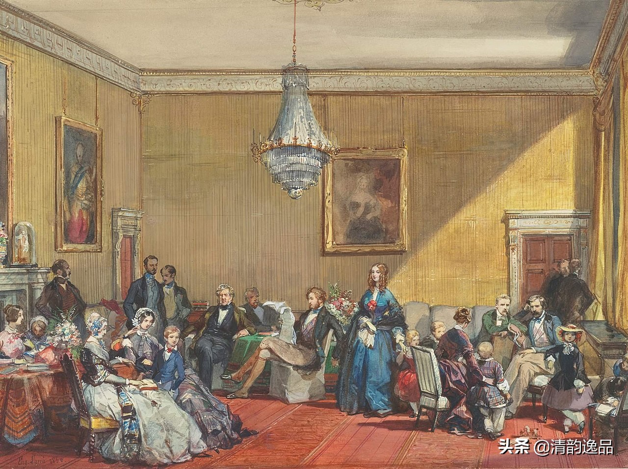 法国画家肖像油画作品欣赏,德国画家斯卡德绘画作品欣赏