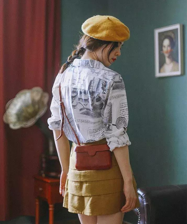 碎花衬衫和白衬衫哪个更好看,雪纺衬衫女夏季碎花领妈妈款